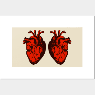 Two Hearts Posters and Art